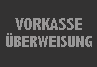 Überweisung Vorkasse