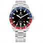 Preview: Tommy Hilfiger Herren Armbanduhr 1792131 GMT, 20ATM, Taucheruhr