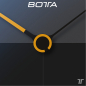Preview: Botta TRES 24 Quarz von BOTTA, 24 Stunden, Drei Zeiger, Titan, Saphirglas, 45mm