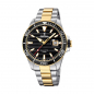 Preview: Festina Herren Armbanduhr F20362-2 Edelstahl bicolor 10 ATM mit Datumslupe