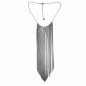 Preview: JOOP Damen Collier JPNL90494A420 925-Silber schwarz-silber 50cm Halskette