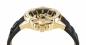 Preview: Philipp Plein Herren Armbanduhr PWAAA0521 The Skull Leder-Edelstahl Goldfarben