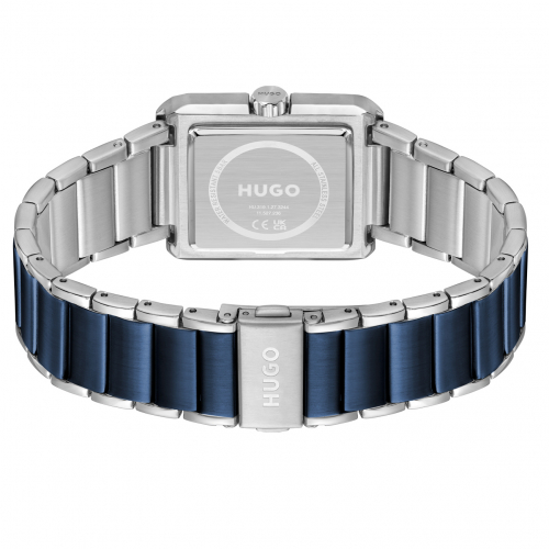 HUGO Herren Armbanduhr 1530382 #THRIVE ANALOG Blau