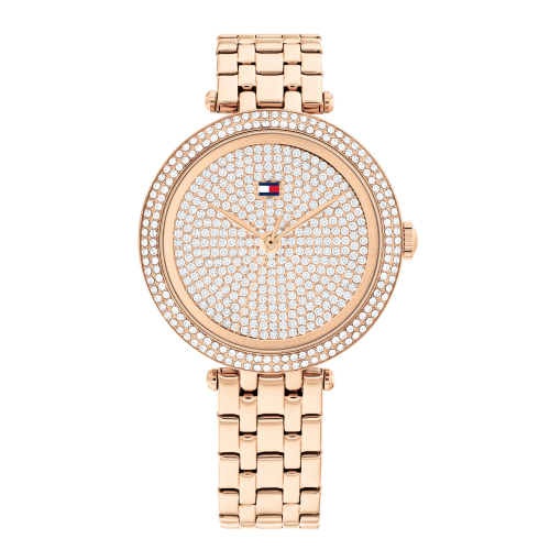 Tommy Hilfiger Damen Armbanduhr 1782761 roségoldfarben, 34mm