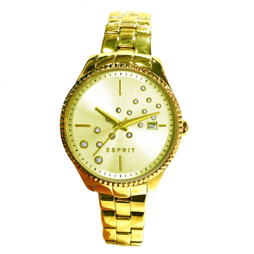 ESPRIT Damen Armbanduhr ES108612002 goldfarben
