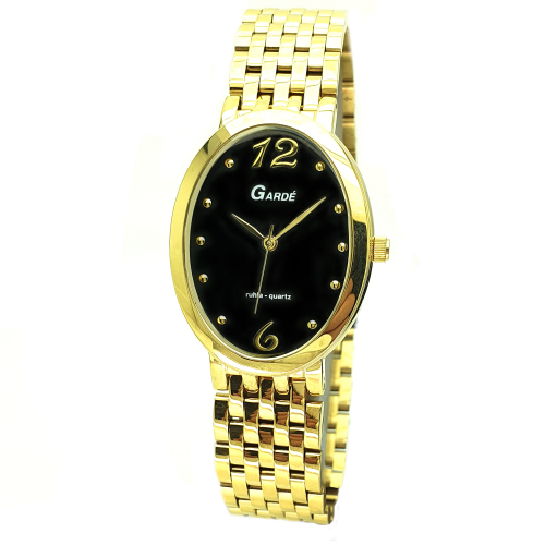 GARDE Damen Armbanduhr Elegance 32602 Goldfarben
