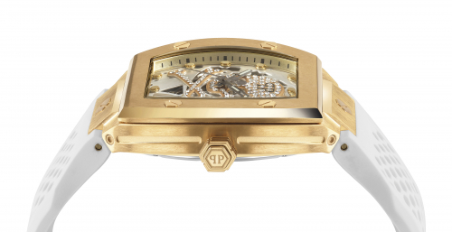 Philipp Plein Herren Armbanduhr PWBAA0421 The Skeleton Automatik 44mm