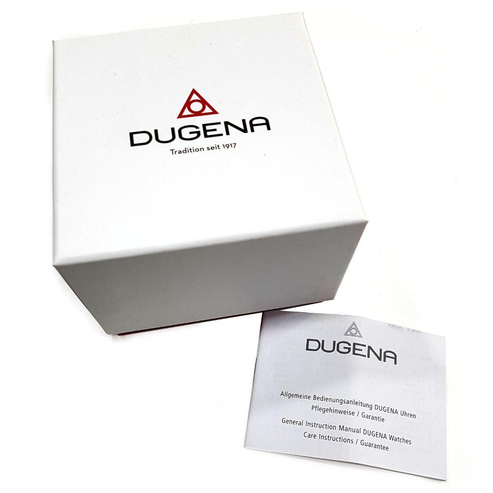Dugena Men\'s Watch Edelstahl-Ceramic Solar eBay Date 4461005 
