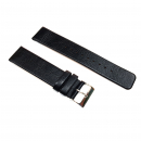 Obaku- Ersatzband, Wechselband Leder schwarz, Stegbreite 16mm V123L