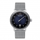 IRON ANNIE Bauhaus 1 Armbanduhr 5042M-3 Monotimer ETA Glasboden Einzeiger